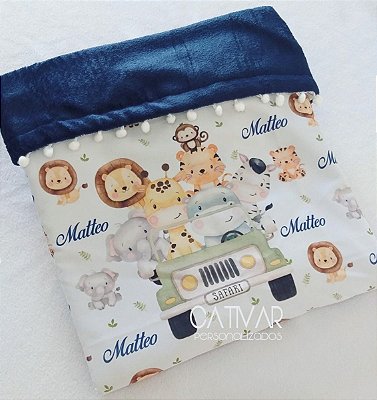 Manta personalizada Safari