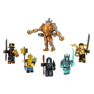 Bonecos Roblox Action Collection - Dungeon Quest: Fusion Goliath Throwdown | Jazwares