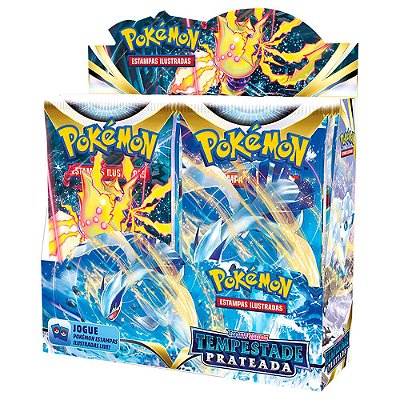 Pokémon TCG: Booster Box (36 pacotes) SWSH12 Tempestade Prateada