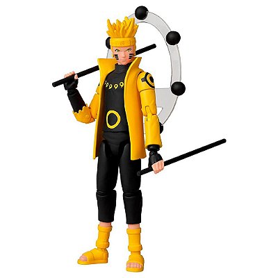 Boneco Anime Heroes - Naruto Shippuden: Uzumaki Naruto Modo Sábio do Seis Caminhos | Bandai