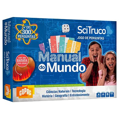 Jogo de Perguntas e Respostas SciTruco - Manual do Mundo | COPAG