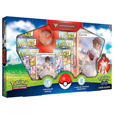 Pokémon TCG: Box Pokémon GO Coleção Especial - Equipe Valor