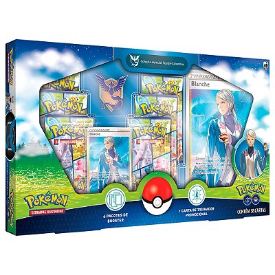 Pokémon TCG: Box Pokémon GO Coleção Especial - Equipe Sabedoria