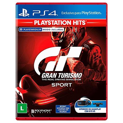 Jogo Gran Turismo Sport - PS4