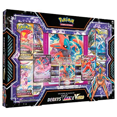 Pokémon TCG: Box Coleção de Batalha - Deoxys VMAX e V-ASTRO