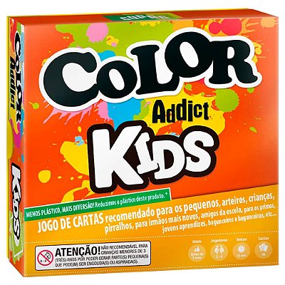 Jogo de Cartas Color Addict Kids | COPAG