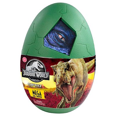 Mega Ovo Surpresa Jurassic World Captivz - Clash Edition | ToyMonster