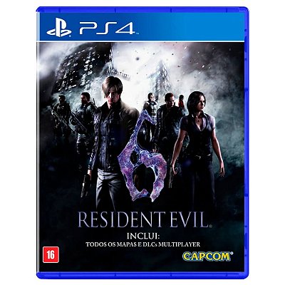 Jogo Resident Evil 6 - PS4