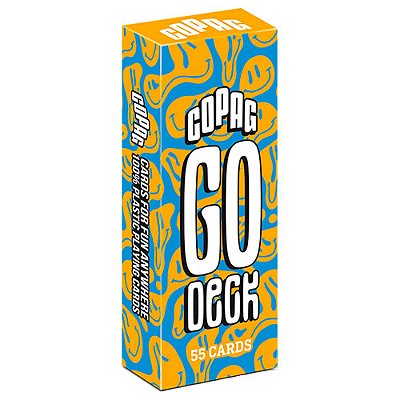 Baralho Plástico GO Deck Azul e Amarelo | COPAG