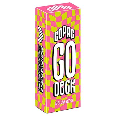 Baralho Plástico GO Deck Rosa e Lima | COPAG