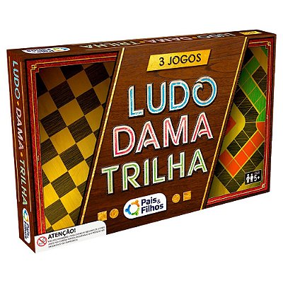 Jogo De Tabuleiro Ludo Coluna - Shopel Papelaria