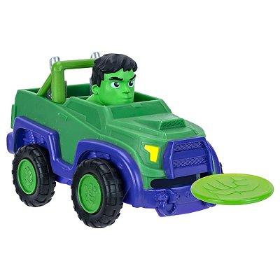 Carrinho Spidey e Seus Amigos Espetaculares Disc Dashers: Hulk | Jazwares