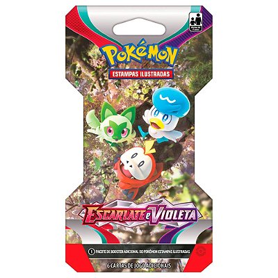 Pokémon TCG: Booster Unitário SV1 Escarlate e Violeta