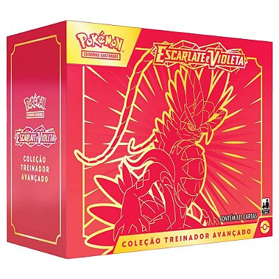 Pokémon TCG: Box Coleção Treinador Avançado - SV1 Escarlate e Violeta Koraidon