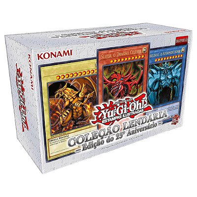 Yu-Gi-Oh! Box Coleção Lendária - Edição do 25º Aniversário