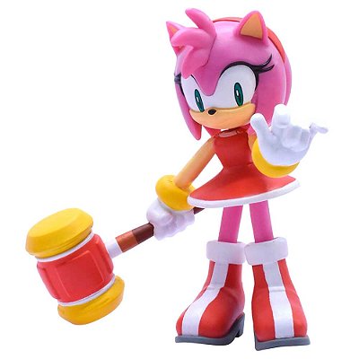 Boneco Sonic the Hedgehog - Amy 10 cm | Just Toys