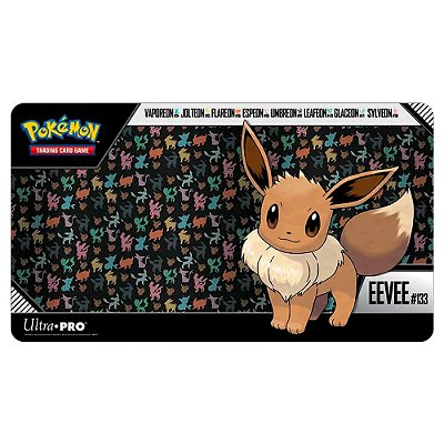 Playmat Emborrachado Pokémon - Eevee (61x34 cm) | Ultra PRO