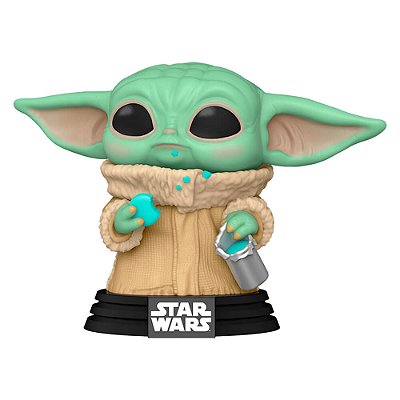 Boneco Funko POP! - Star Wars: Grogu with cookies #465