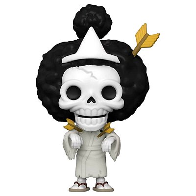 Boneco Funko POP! Animation - One Piece: Brook (Bonekichi) #924