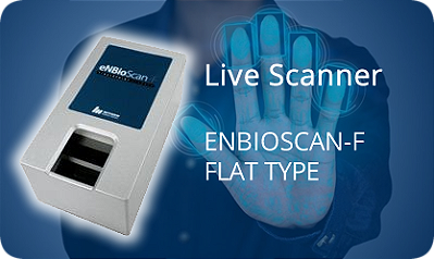 Live Scanner Enbio Scan F Flat Type