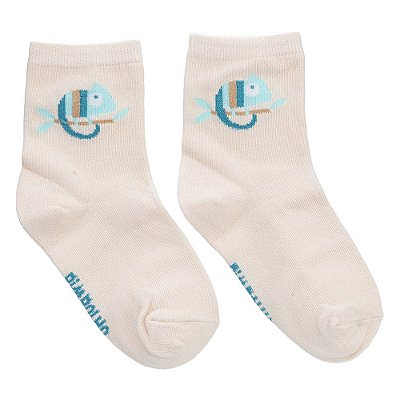 KIT 3 PARES TAM 31-34 MASCULINOS PIMPOLHO CREME, CARAMELO E BRANCA CAMALEÃO
