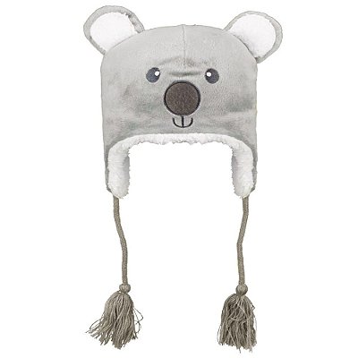 GORRO LUDICO 01-03 ANOS MASCULINO PIMPOLHO CINZA COALA