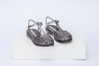 Sandália Charmosinha Chic Aranha Fumê