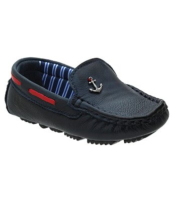Sapato Drive Mocassim Masculino Azul Laroche