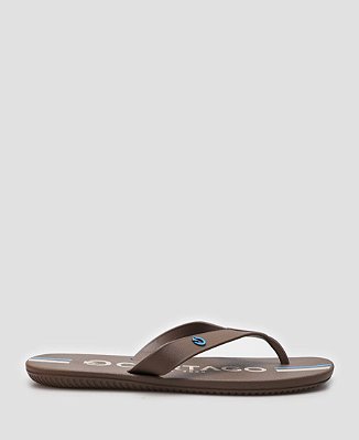 Chinelo Cartago Atlanta Marrom e Azul