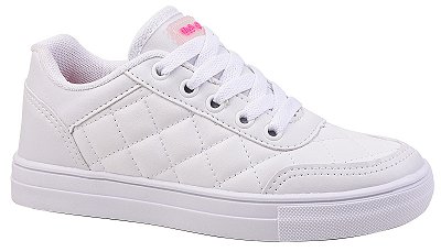 Tênis Gibizinho Branco Matelassê Feminino