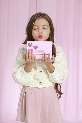 Bolsa Charmosinha Chic Maxi Glitter Pink Três Corações