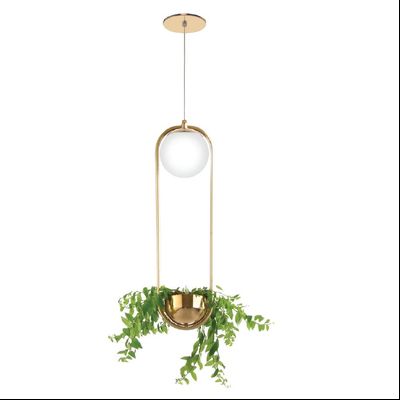 PENDENTE ARCO PRETO FLOREIRA CHAMPAGNE OLD ARTISAN