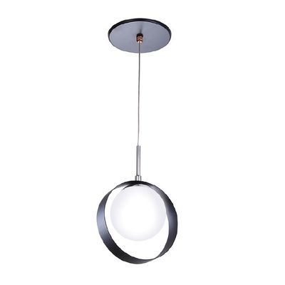 PENDENTE ANEL GLOBO PRETO/ONIX