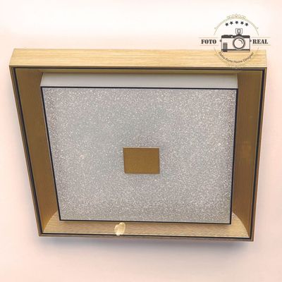 PLAFON ZEUS DOPURADO LED