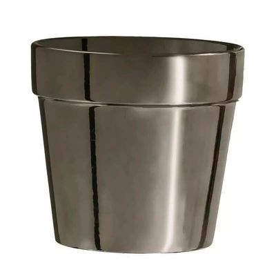 CACHEPOT BLACK NIQUEL EM CERAMICA