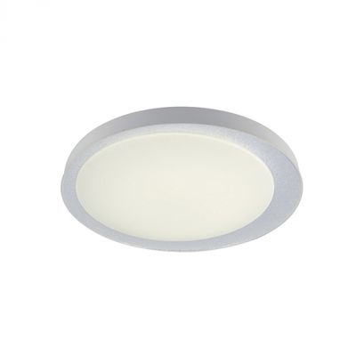 PLAFON PALMER BRANCO REDONDO LED MULTICOR HEVVY