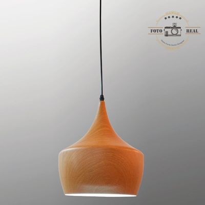 PENDENTE METAL COR MADEIRA