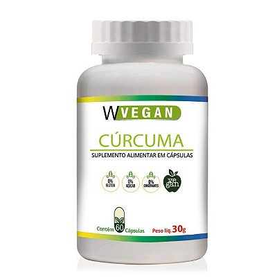 Cúrcuma 60 capsulas WVegan