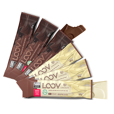 Chocolate Vegano Sem Açúcar - Chocolife - Tablete 25g