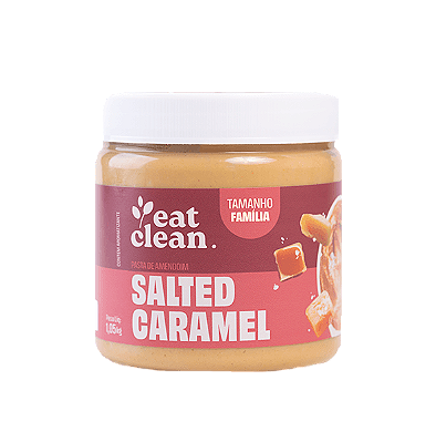 Pasta de Amendoim Caramelo Salgado - Eat Clean - 1kg