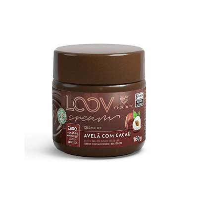Creme De Avelã Vegano Zero Açúcar  - Chocolife - 160g