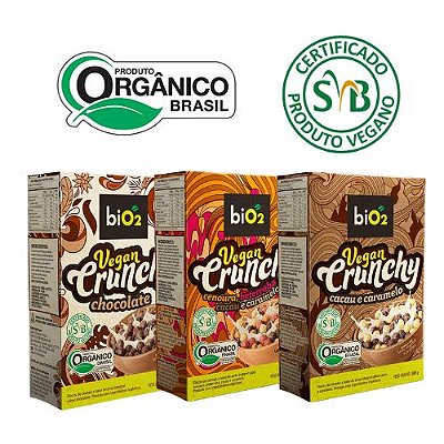 Vegan Crunchy Cereal Matinal - biO2