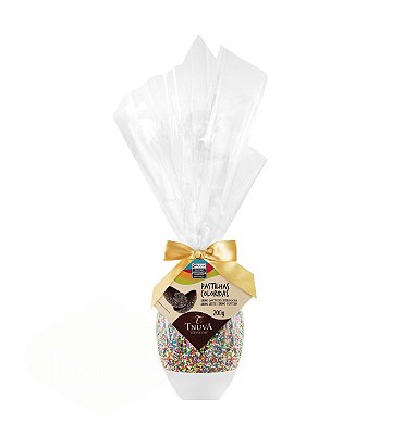 Ovo de Páscoa Vegano com Pastilhas Coloridas - Tnuva - 200g