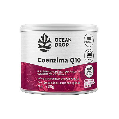 Coenzima Q10 - Ocean Drop - 60caps