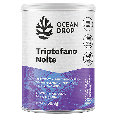 Triptofano Noite - Ocean Drop - 120 caps
