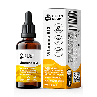 Vitamina B12 Gotas - Ocean Drop - 30ml