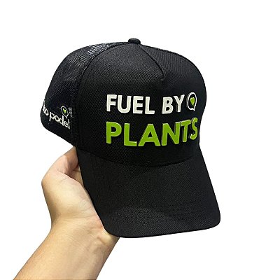 Boné Veg Fuel by Plants - Modelo Trucker Tela