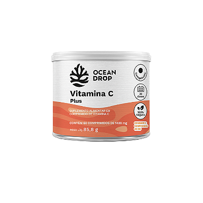 Vitamina C Plus - Ocean Drop - 60 comprimidos