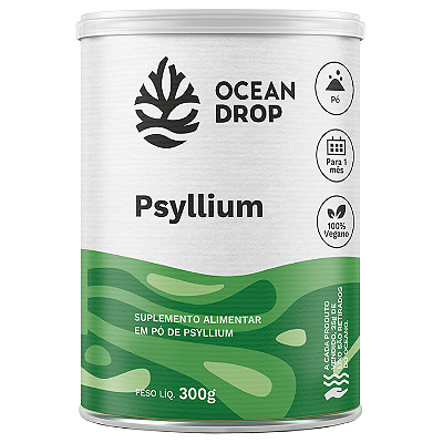 Psyllium em pó - Ocean Drop - 300g