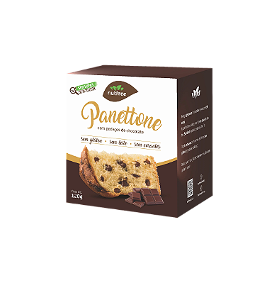Mini Panetone e Chocotone Vegano Sem Glúten - Nutfree